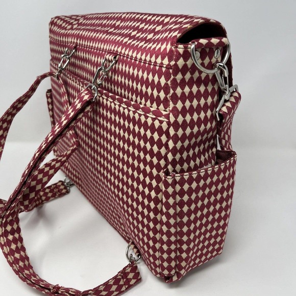 Large Tote Bag Purse Handbag Poesis Retired Barkcloth Style Clutch Accessories - Picture 10 of 16